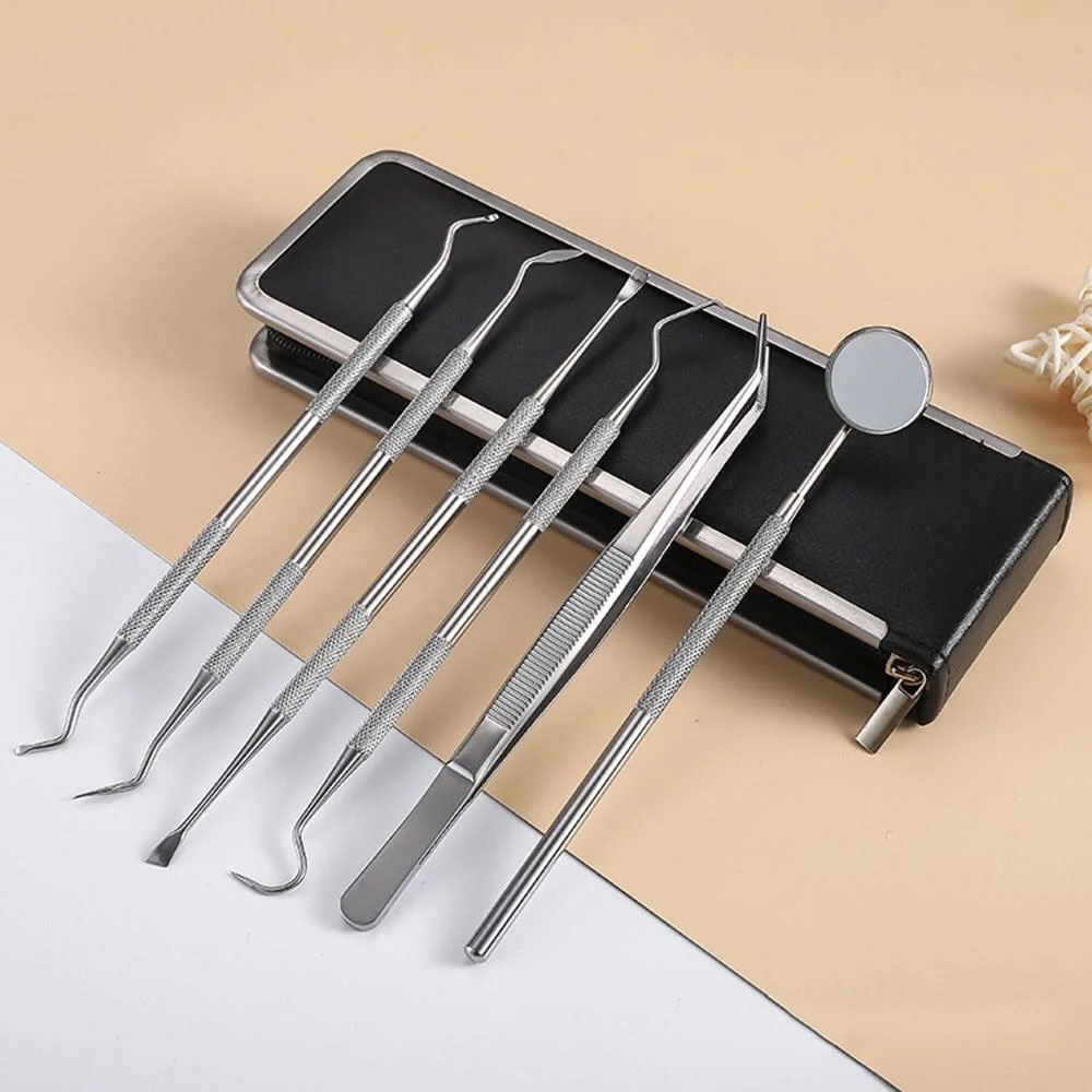 Teeth Whitening Machine Professional - JJYY 6 Pcs/set Dental Plaque/tartar Remover