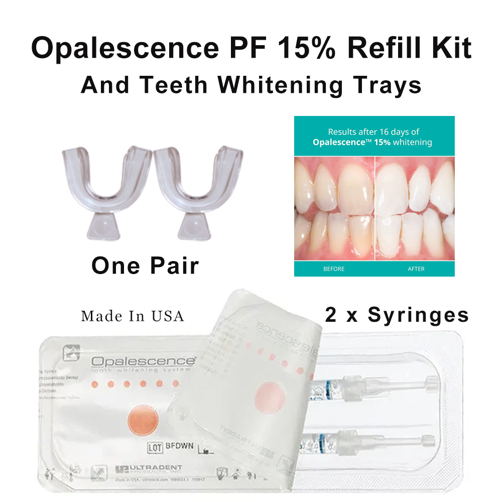 Teeth Whitening Gel Opalescence - opalescence pf 15% refill kit teeth
