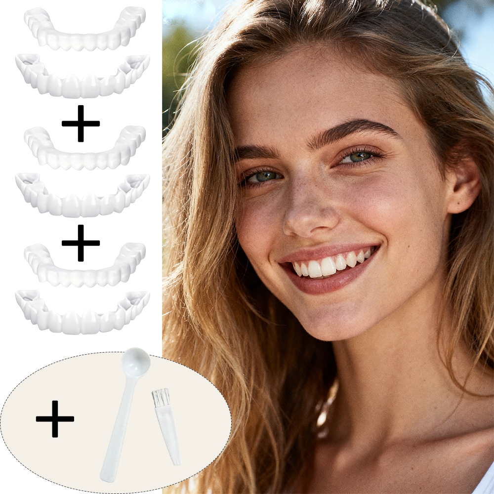 Teeth Whitening For Photos - Holiday Travel Special Teeth Veneers Reusable