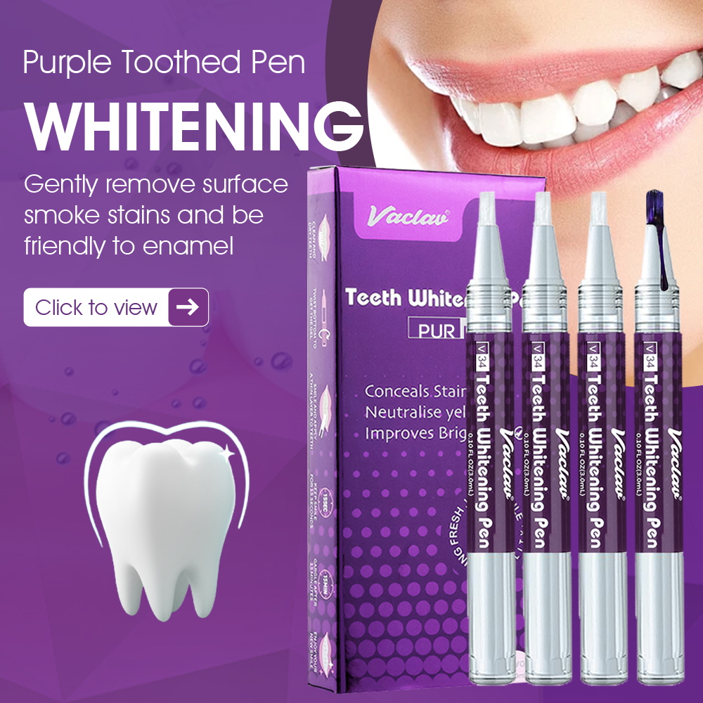 Teeth Whitening Gel - Vaclav V34 Purple teeth whitening gel