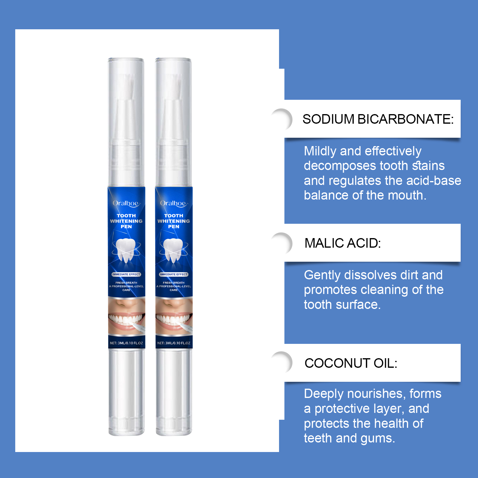 Teeth Cleaning Essence Pen Too - огляд і ціна Teeth Whitening Gel