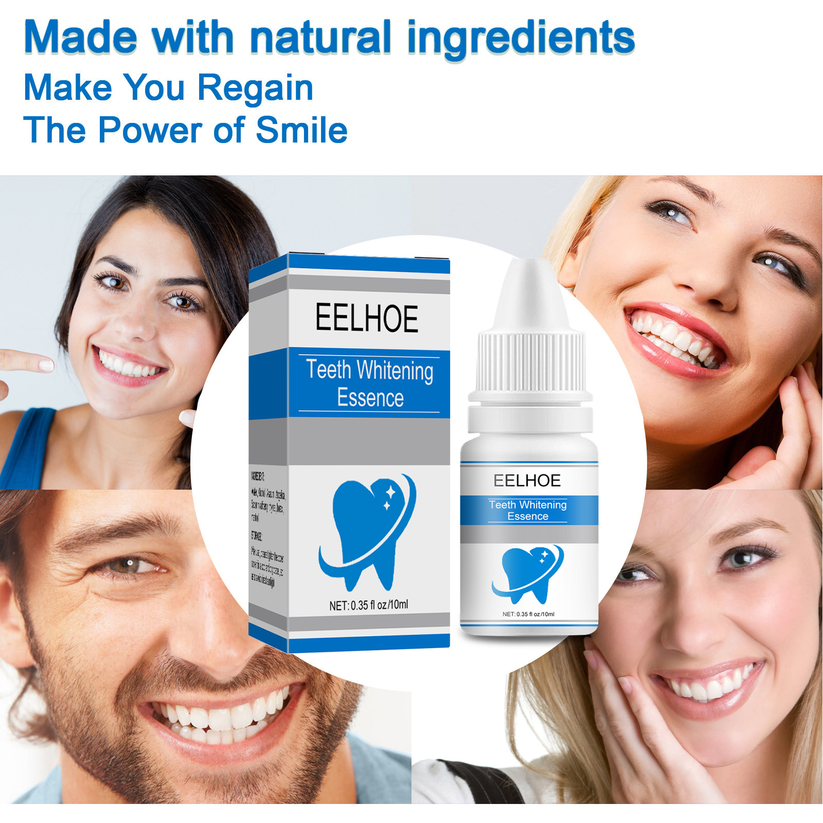 EELHOE Teeth Whitening Serum C - огляд і ціна Teeth Whitening Yellow Teeth