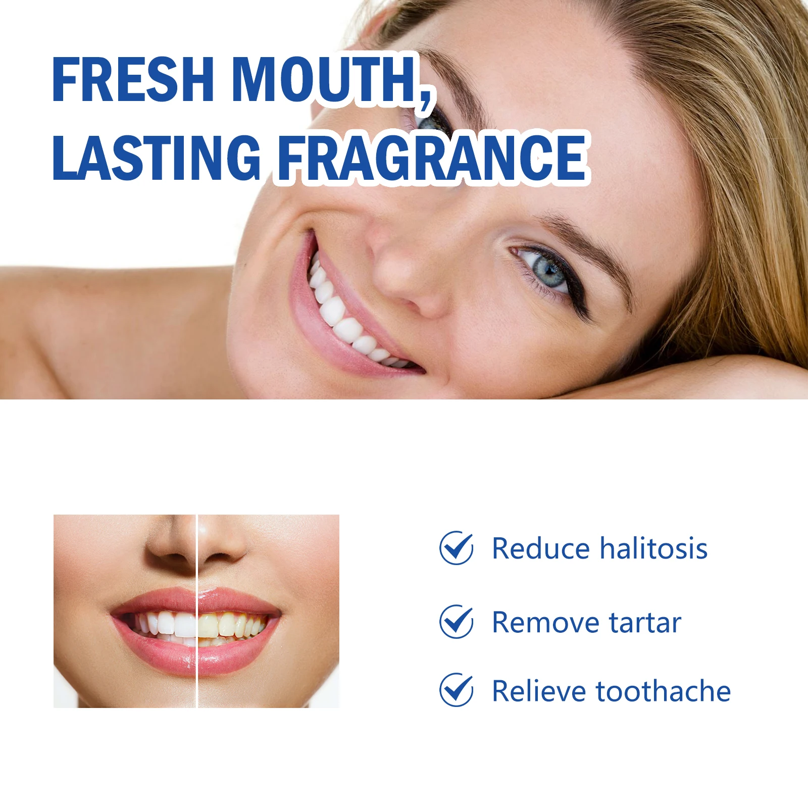 2pcs Gum Repair Gel Spray Deep - огляд і ціна Teeth Whitening Xylitol Gum