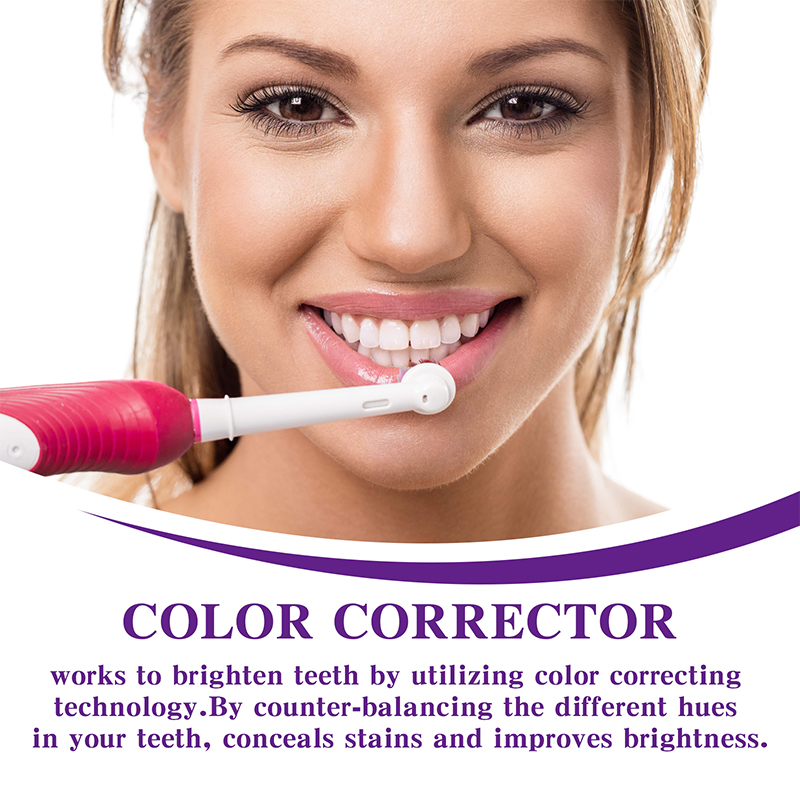 V34 Purple Toothpaste Mousse 3 - огляд і ціна Teeth Whitening Foam Toothpaste