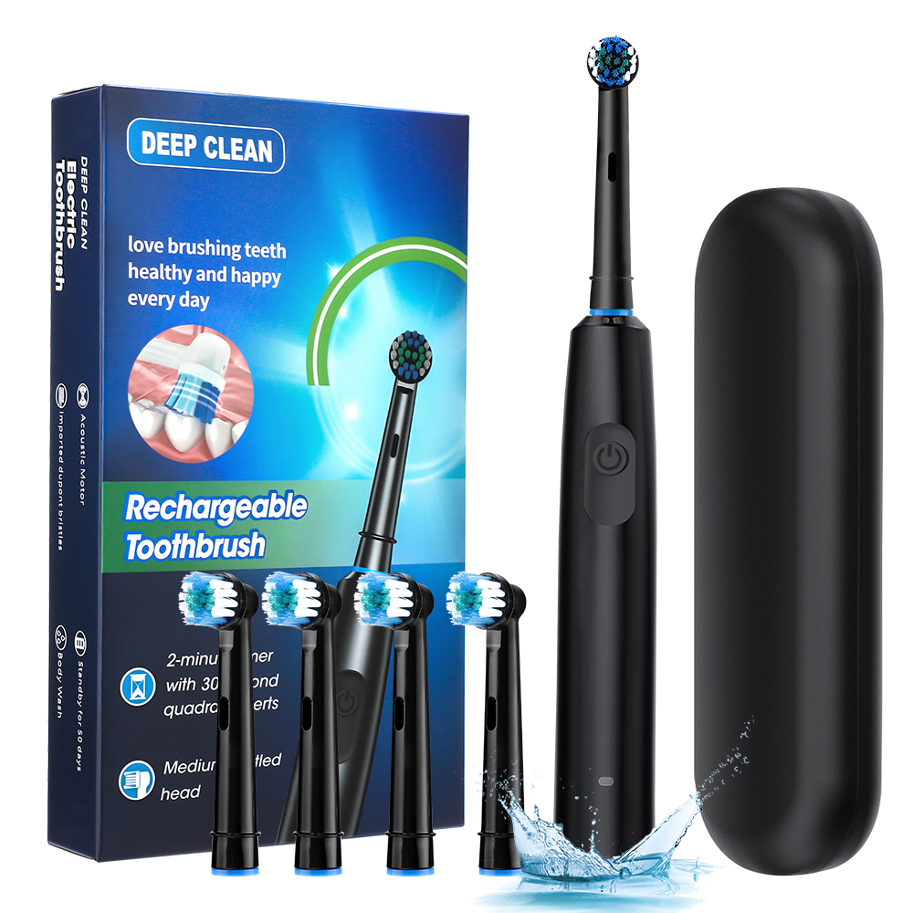 Intelligent Rotating Electric  - огляд і ціна Teeth Whitening Toothbrush