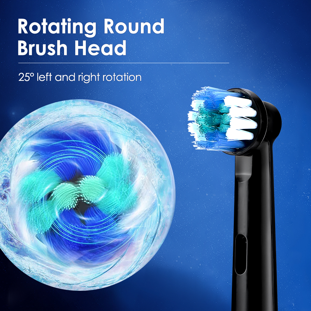 Intelligent Rotating Electric  - огляд і ціна Teeth Whitening Toothbrush