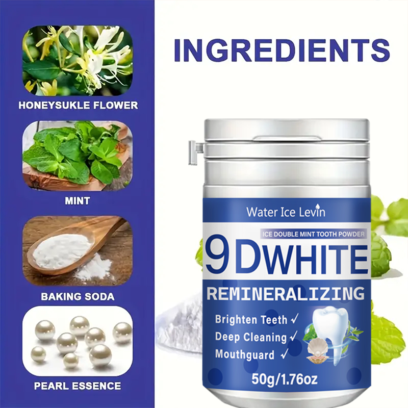 9D White Ice Double Mint Tooth - огляд і ціна Teeth Whitening Oil Pulling