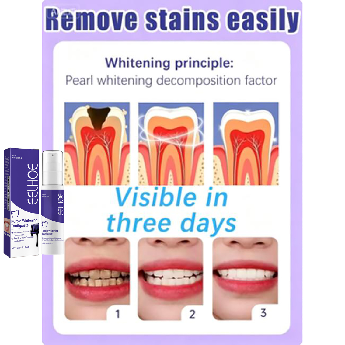 Teeth Cleansing Whitening Toot - огляд і ціна Teeth Whitening Korea