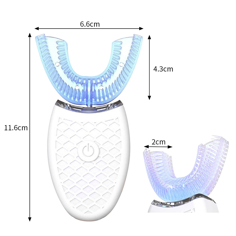 Soft Bristle U Shape Smart Tee - огляд і ціна Teeth Whitening Toothbrush
