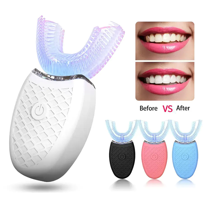 Soft Bristle U Shape Smart Tee - огляд і ціна Teeth Whitening Toothbrush
