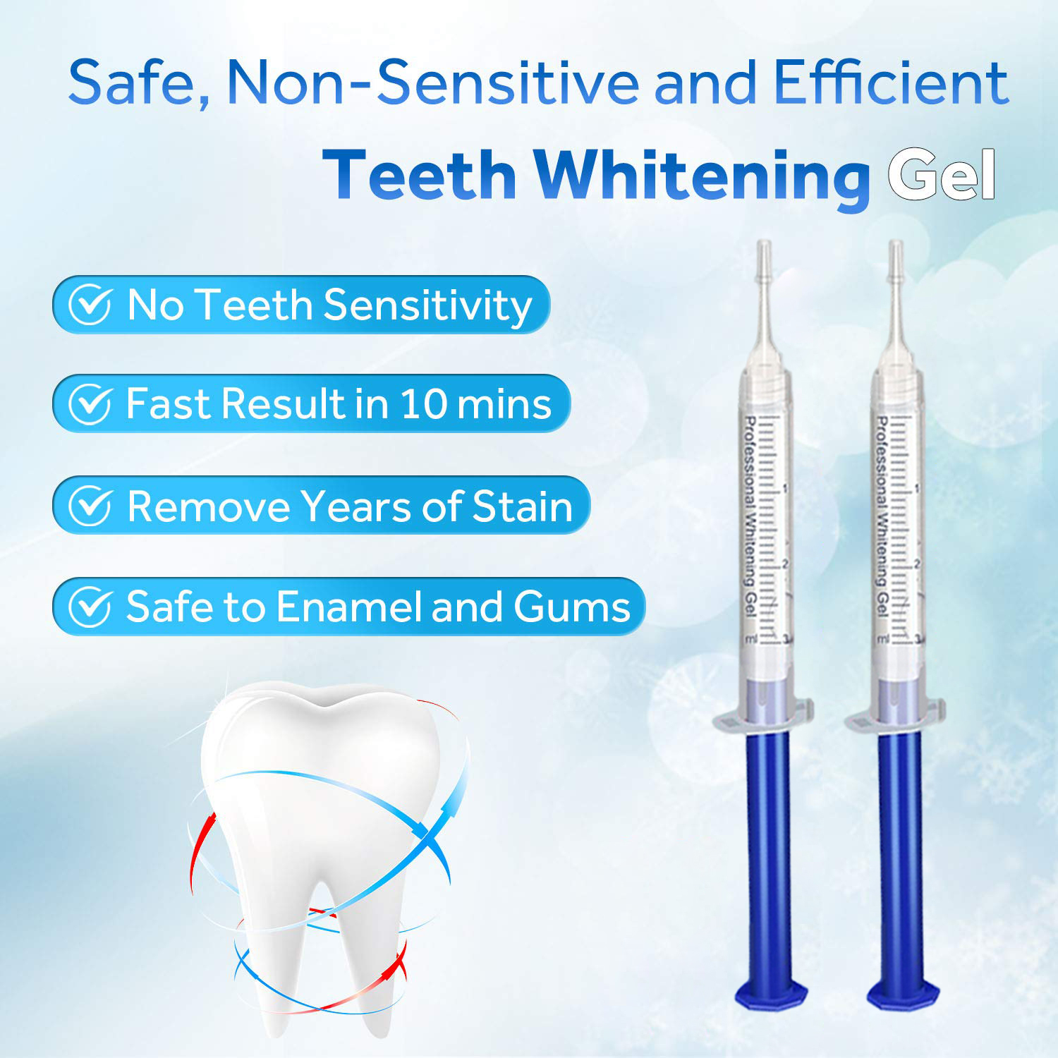 Teeth Whitening Gel Refill Syr - огляд і ціна Teeth Whitening Gel