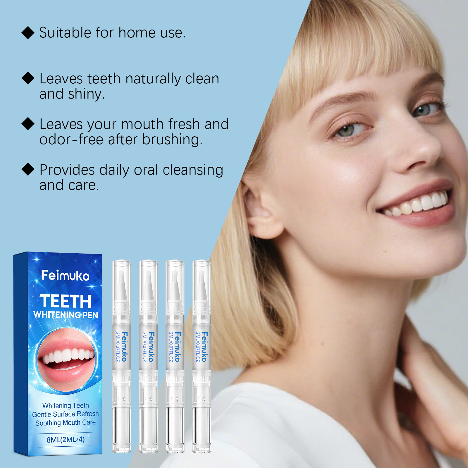 Feimuko 8ml Teeth Gel Pen Gent - огляд і ціна Teeth Whitening Gel