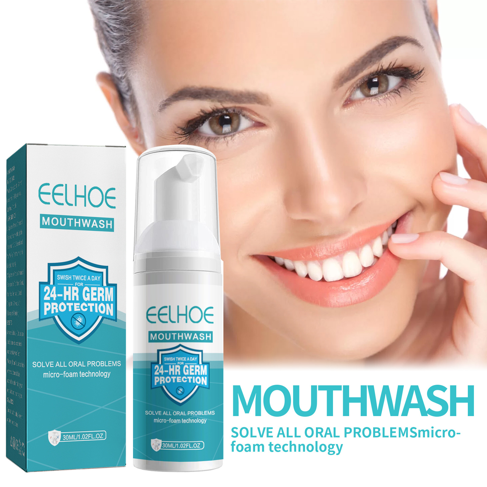 EELHOE Tooth Whitening Cleanin - огляд і ціна Teeth Whitening Foam Toothpaste