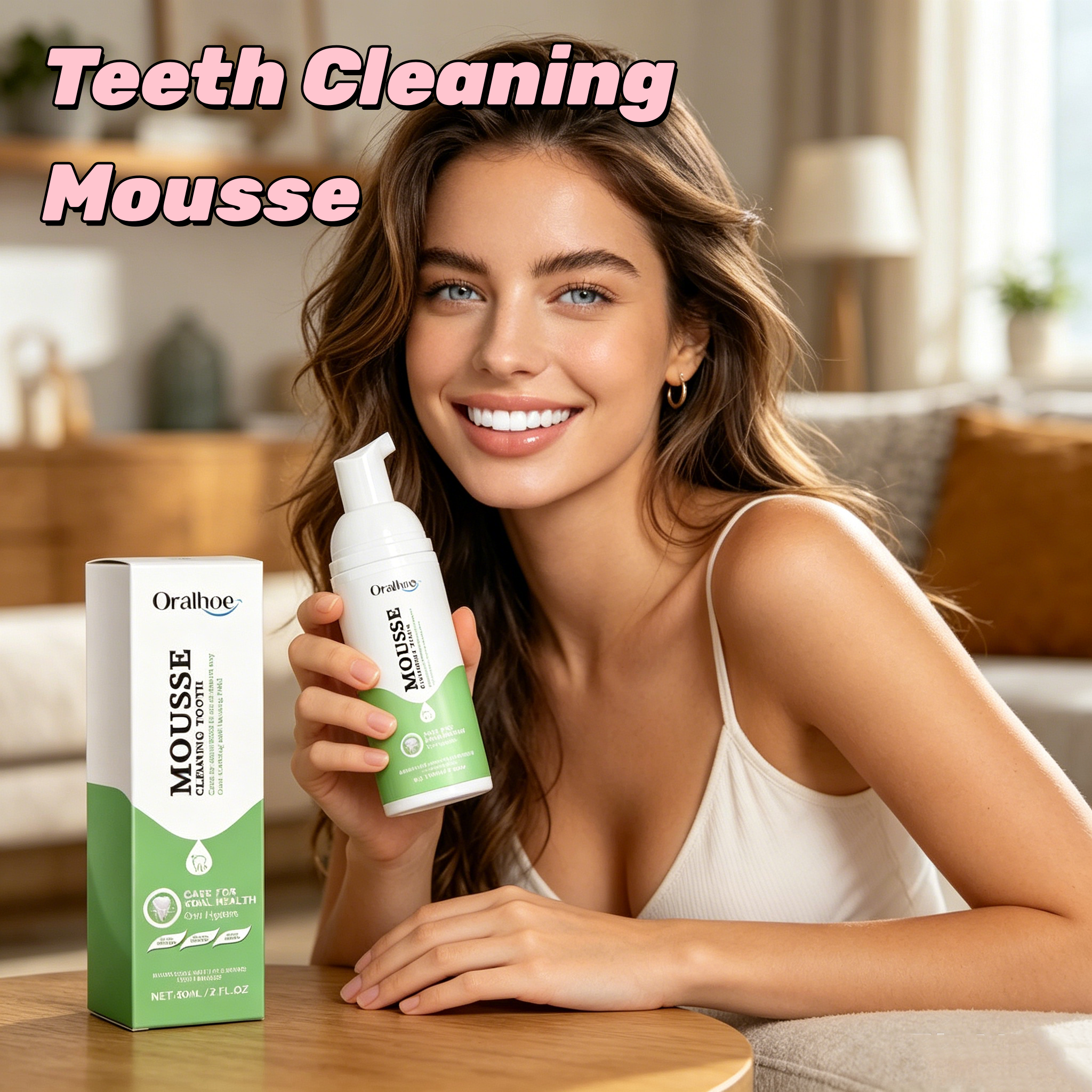 Portable Travel Size Whitening - огляд і ціна Teeth Whitening Foam Toothpaste