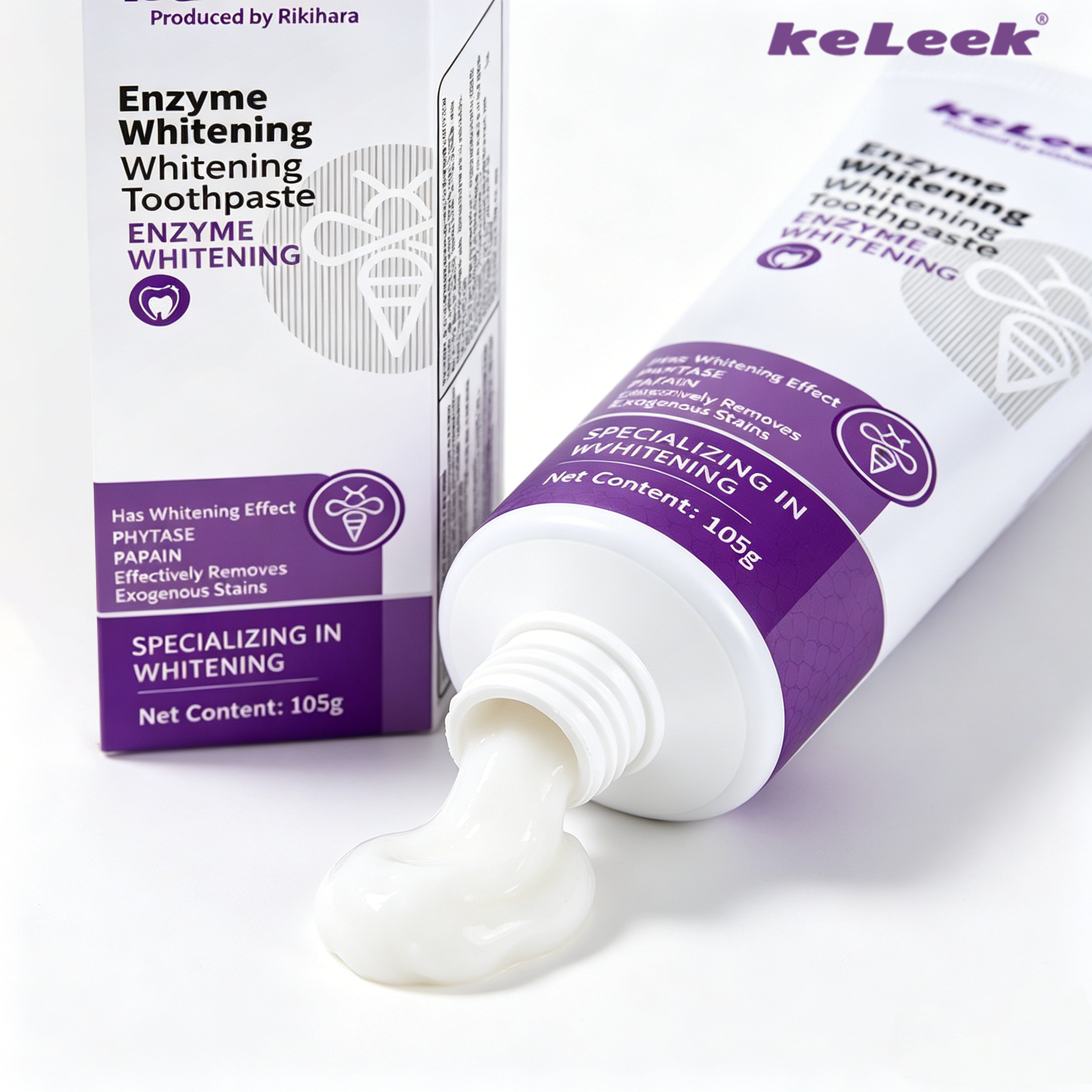 KeLeek Enzyme Whitening Toothp - огляд і ціна Teeth Whitening Enzymes