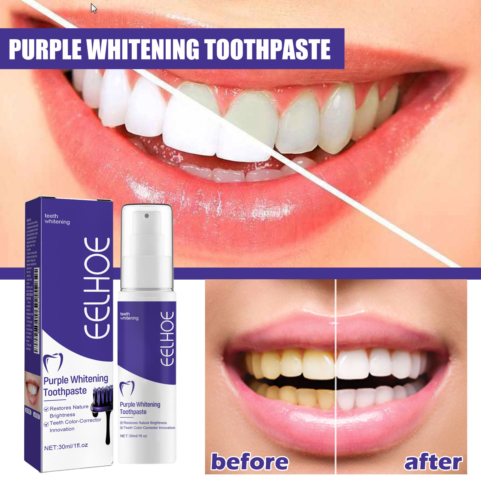 Teeth Cleansing Whitening Toot - огляд і ціна Teeth Whitening Korea