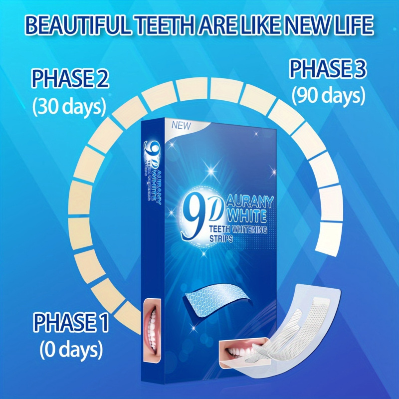 21 Pairs of 9D Aurany White Te - огляд і ціна Teeth Whitening Gel