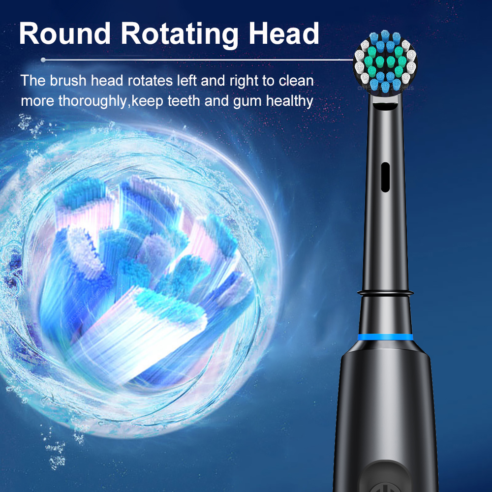 Electric Toothbrush Rotary Rec - огляд і ціна Teeth Whitening Toothbrush