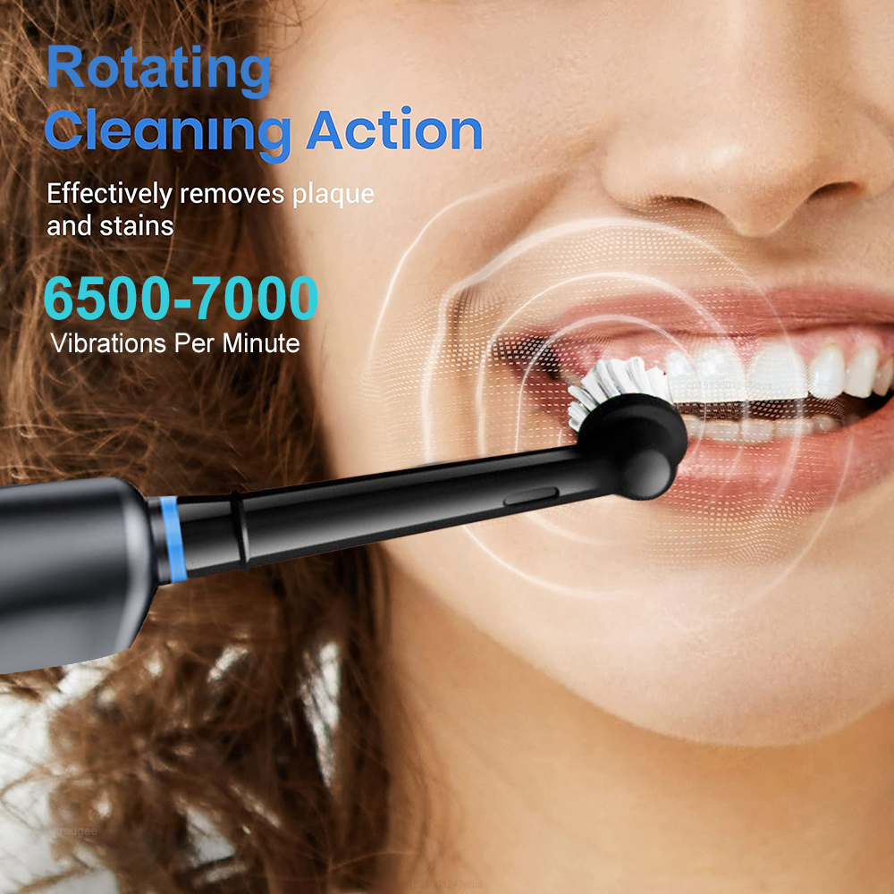 Electric Toothbrush Rotary Rec - огляд і ціна Teeth Whitening Toothbrush