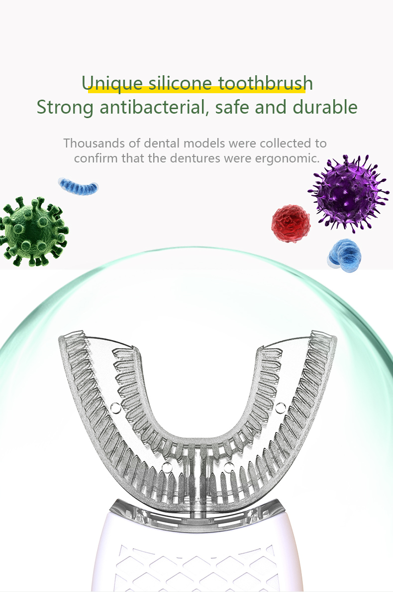 Intelligent U-Type Toothbrush  - огляд і ціна Teeth Whitening Toothbrush