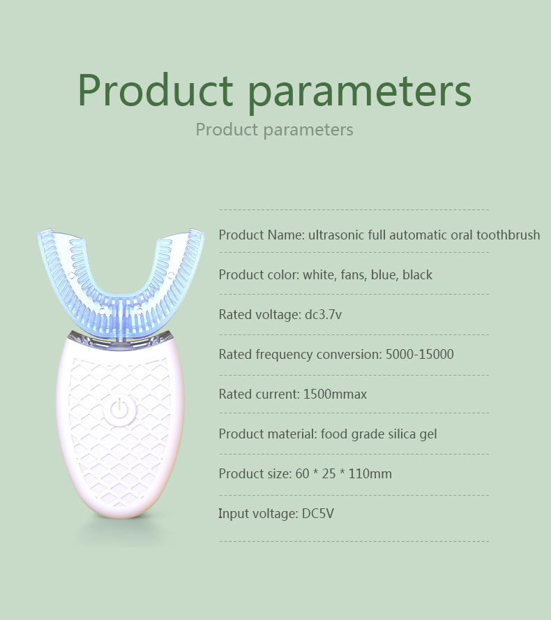 Intelligent U-Type Toothbrush  - огляд і ціна Teeth Whitening Toothbrush