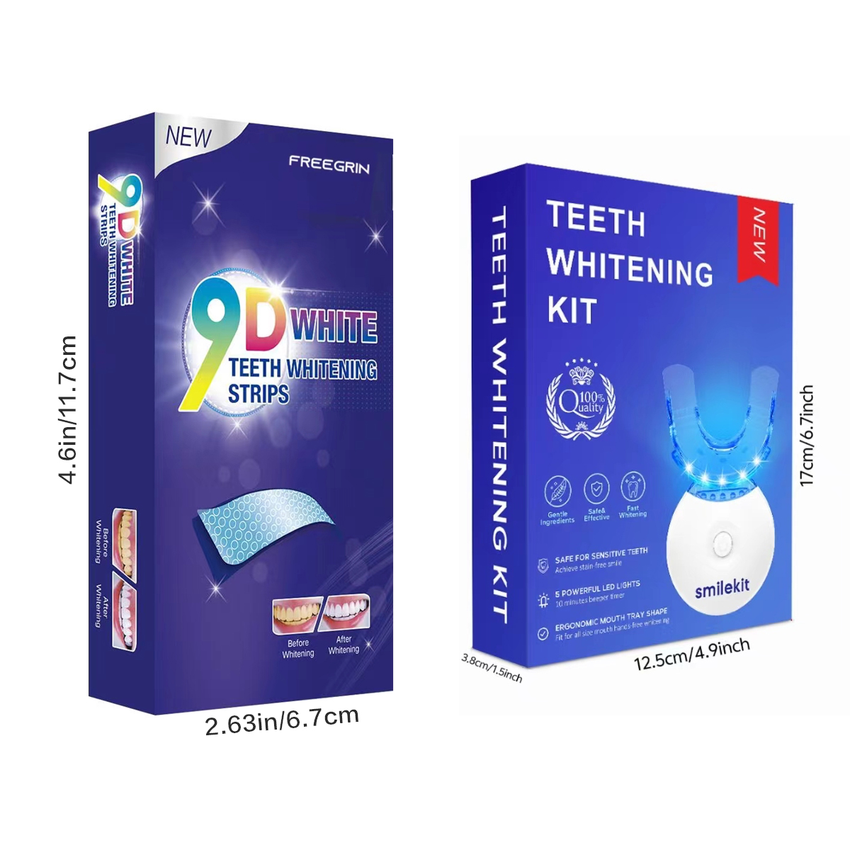 Teeth Whitening Kit - 5X LED L - огляд і ціна Teeth Whitening For Trays