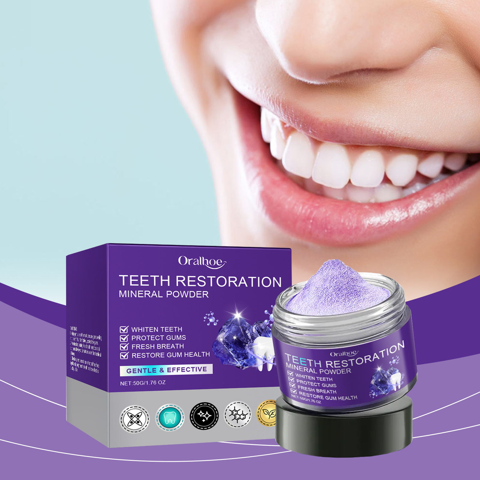 Teeth Restoration Mineral Powd - огляд і ціна Teeth Whitening Quotes