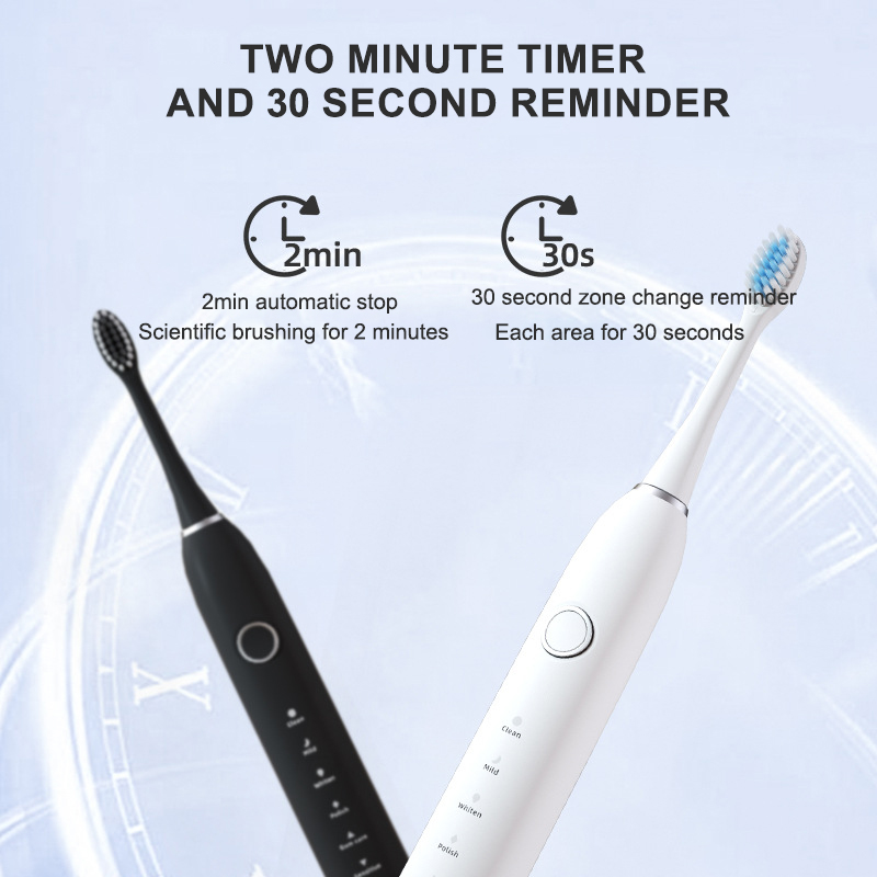 6 Modes Electric Sonic Toothbr - огляд і ціна Teeth Whitening Toothbrush