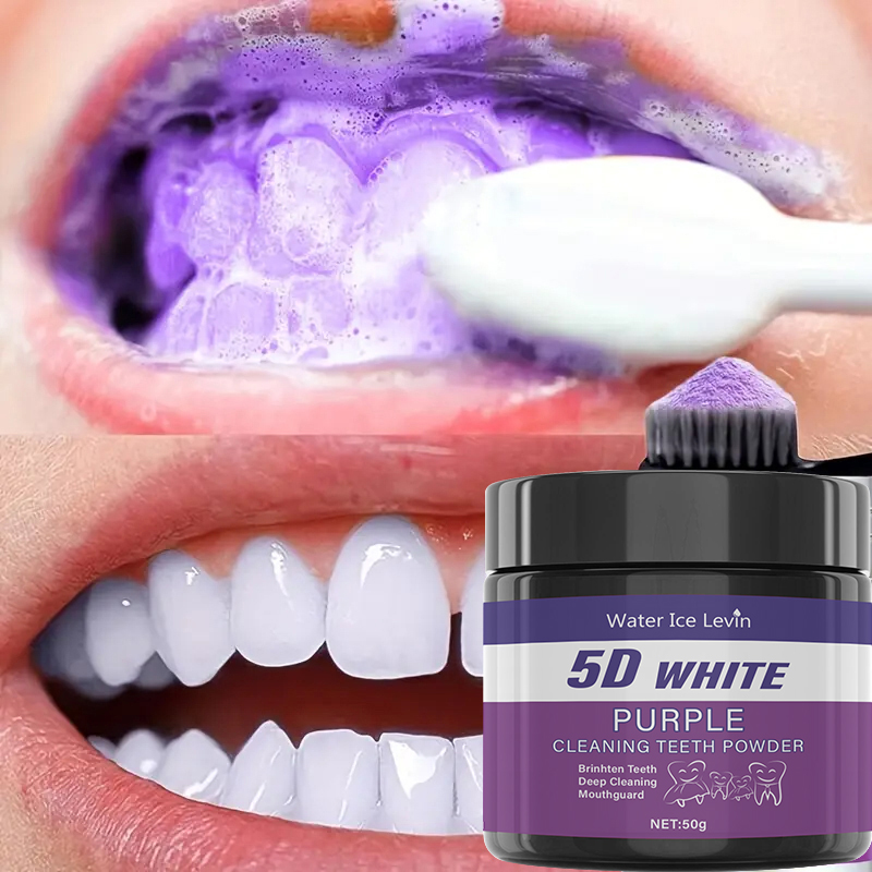 Water Ice Levin Purple Brighte - огляд і ціна Teeth Whitening Oil Pulling