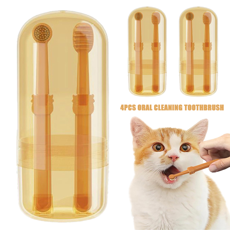 Teeth Whitening Dog Cat Silico - огляд і ціна Teeth Whitening Toothbrush