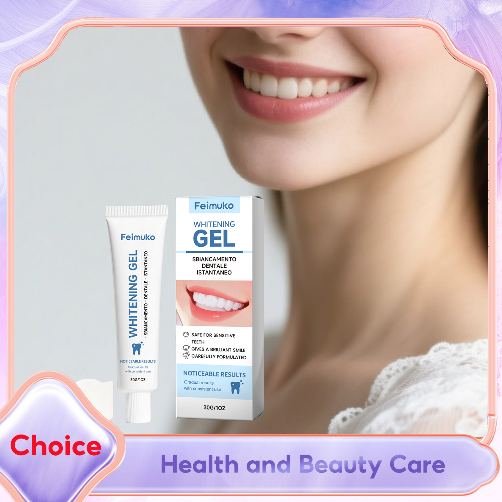 Whitening Teeth Gel Removes To - огляд і ціна Teeth Whitening Serum