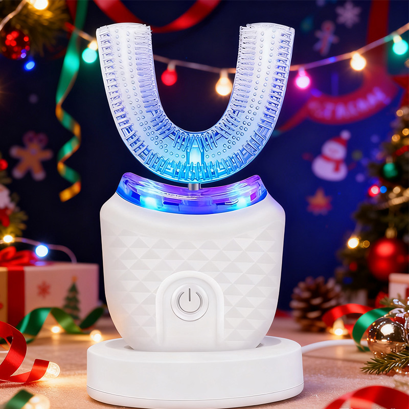 Portable U-shaped electric too - огляд і ціна Teeth Whitening Toothbrush