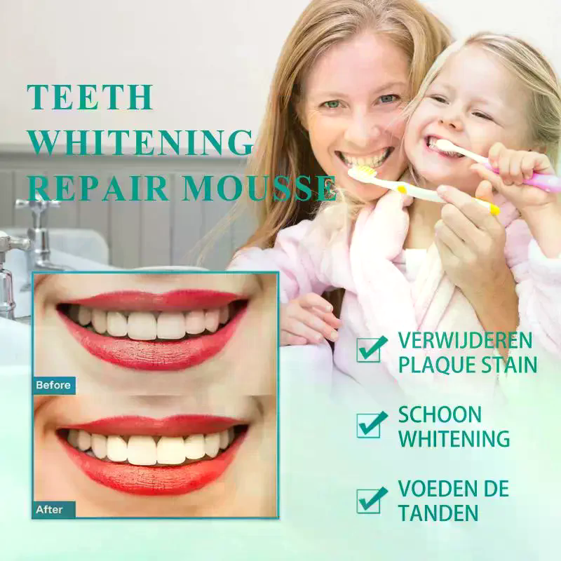 Whitening Foam Toothpaste Clea - огляд і ціна Teeth Whitening Foam Toothpaste
