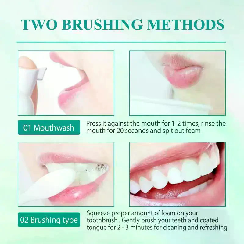 Whitening Foam Toothpaste Clea - огляд і ціна Teeth Whitening Foam Toothpaste