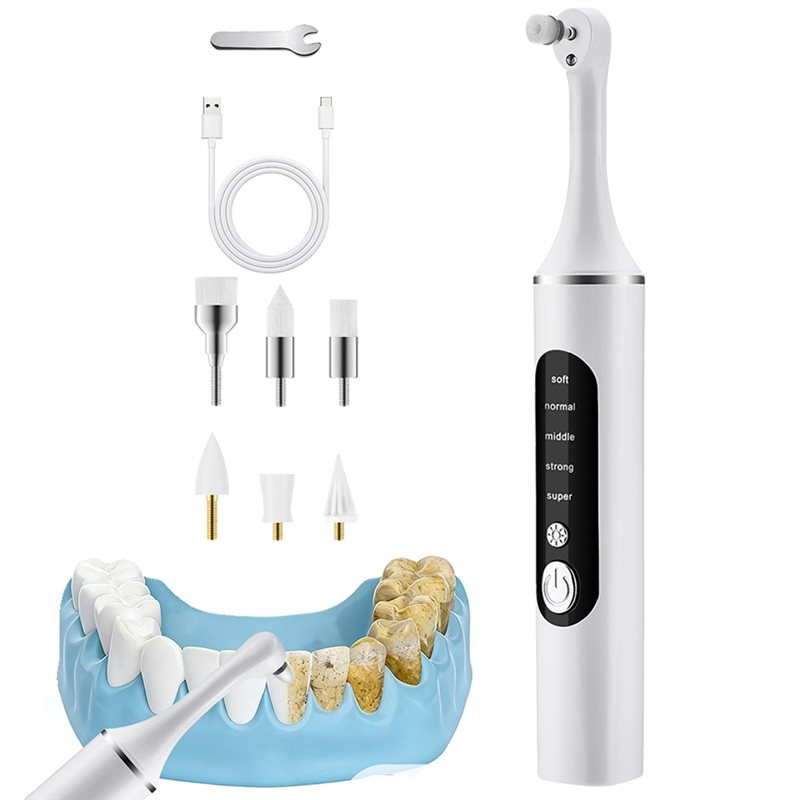 A83G-LED Light Rechargeable El - огляд і ціна Teeth Whitening Toothbrush