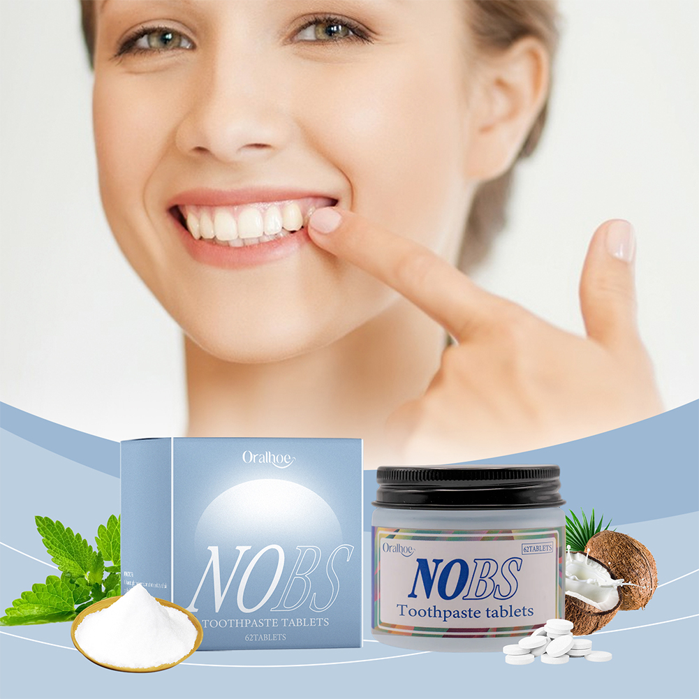 NOBS Toothpaste Tablets - Nano - огляд і ціна Teeth Whitening Oil Pulling