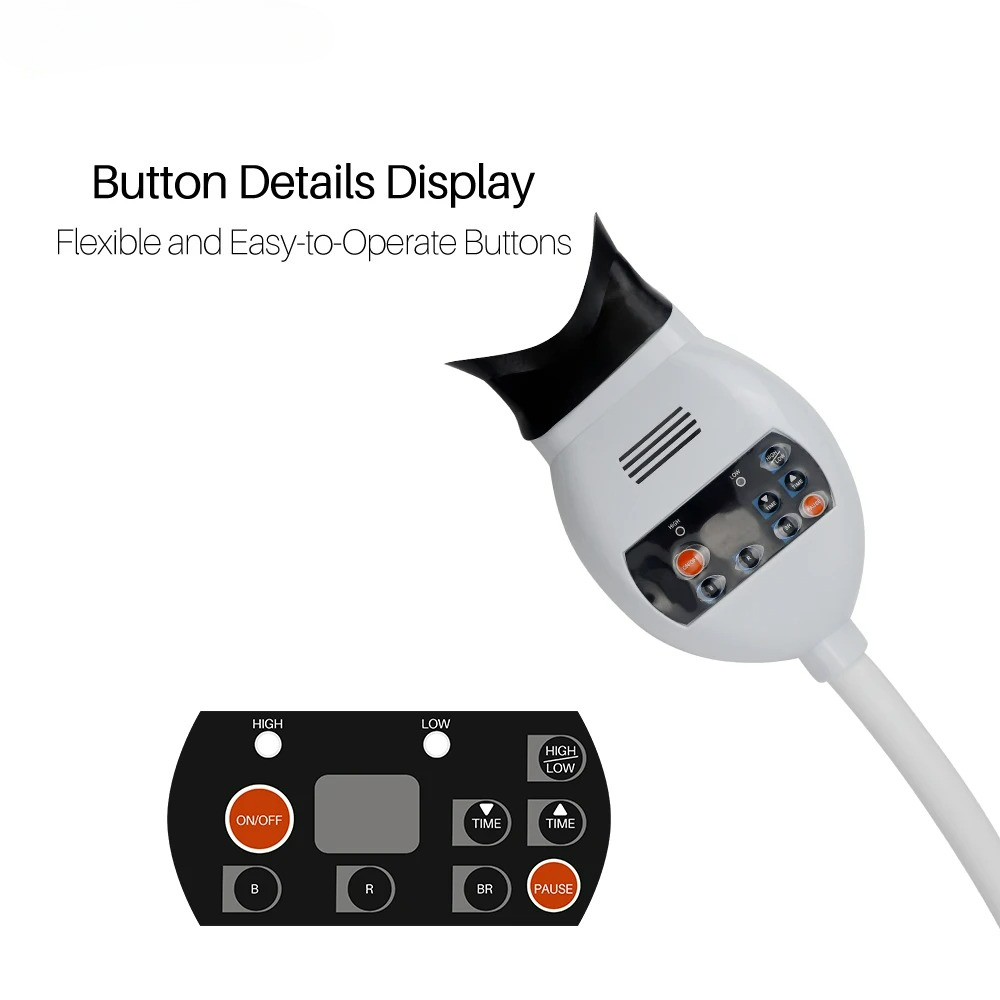 Adjustable 3 Colors LED Teeth  - огляд і ціна Teeth Whitening Machine Professional