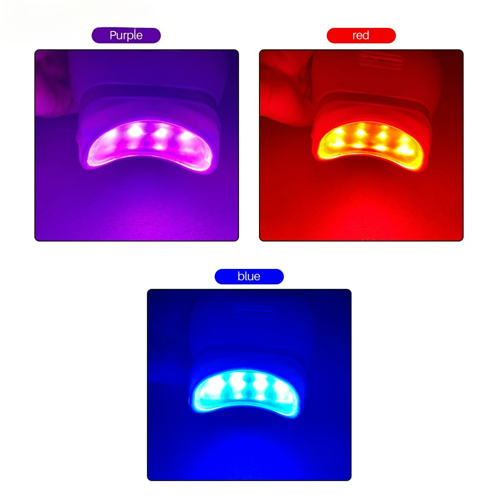 Adjustable 3 Colors LED Teeth  - огляд і ціна Teeth Whitening Machine Professional