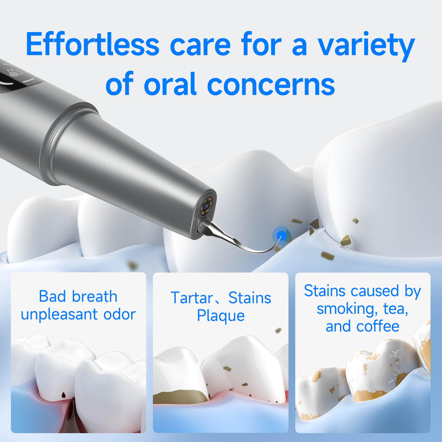 Visible Ultrasonic Dental Scal - огляд і ціна Teeth Whitening Home