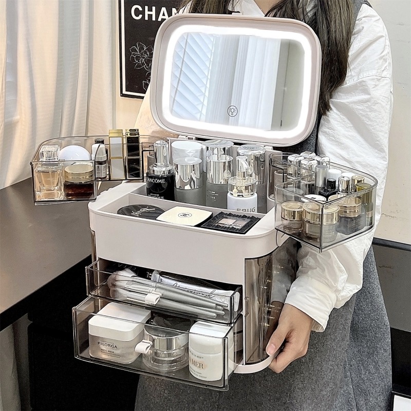 Japanese-style makeup storage  - огляд і ціна Led Mouth Tray