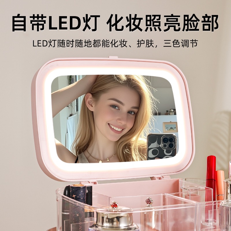 Japanese-style makeup storage  - огляд і ціна Led Mouth Tray