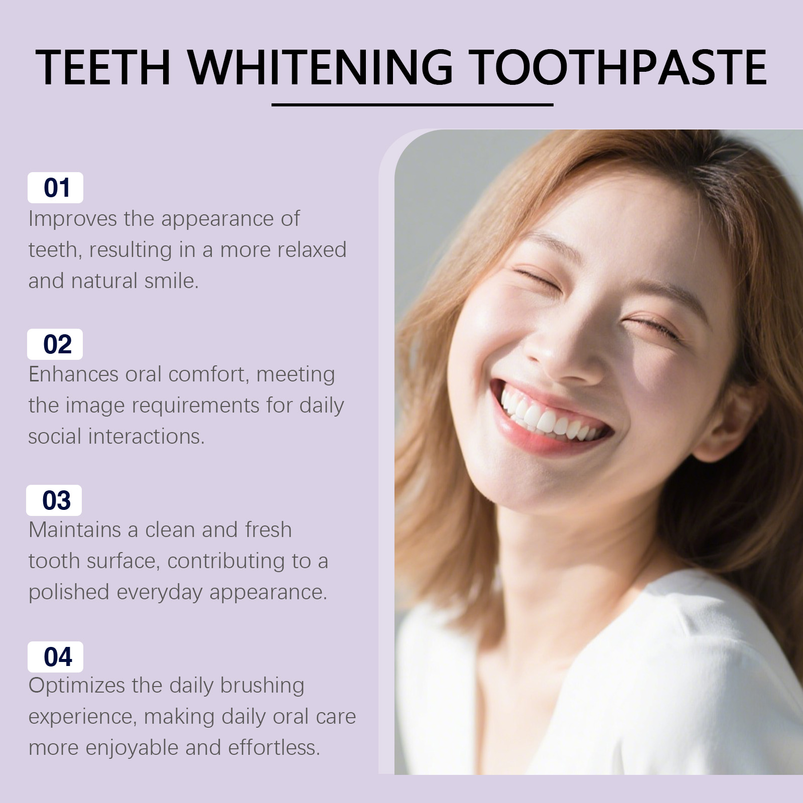 Feimuko Teeth Whitening Toothp - огляд і ціна Teeth Whitening Foam Toothpaste