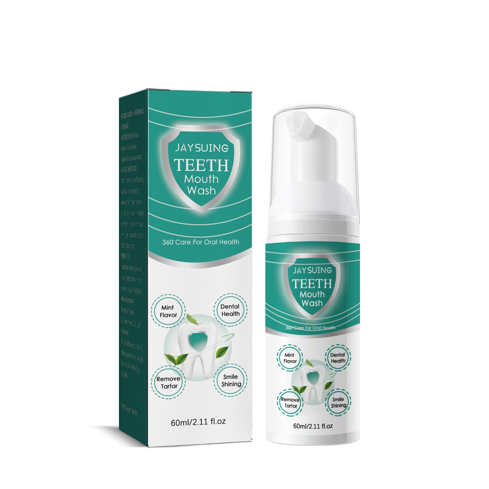 Teeth Cleansing Mousse Removin - огляд і ціна Teeth Whitening Foam Toothpaste