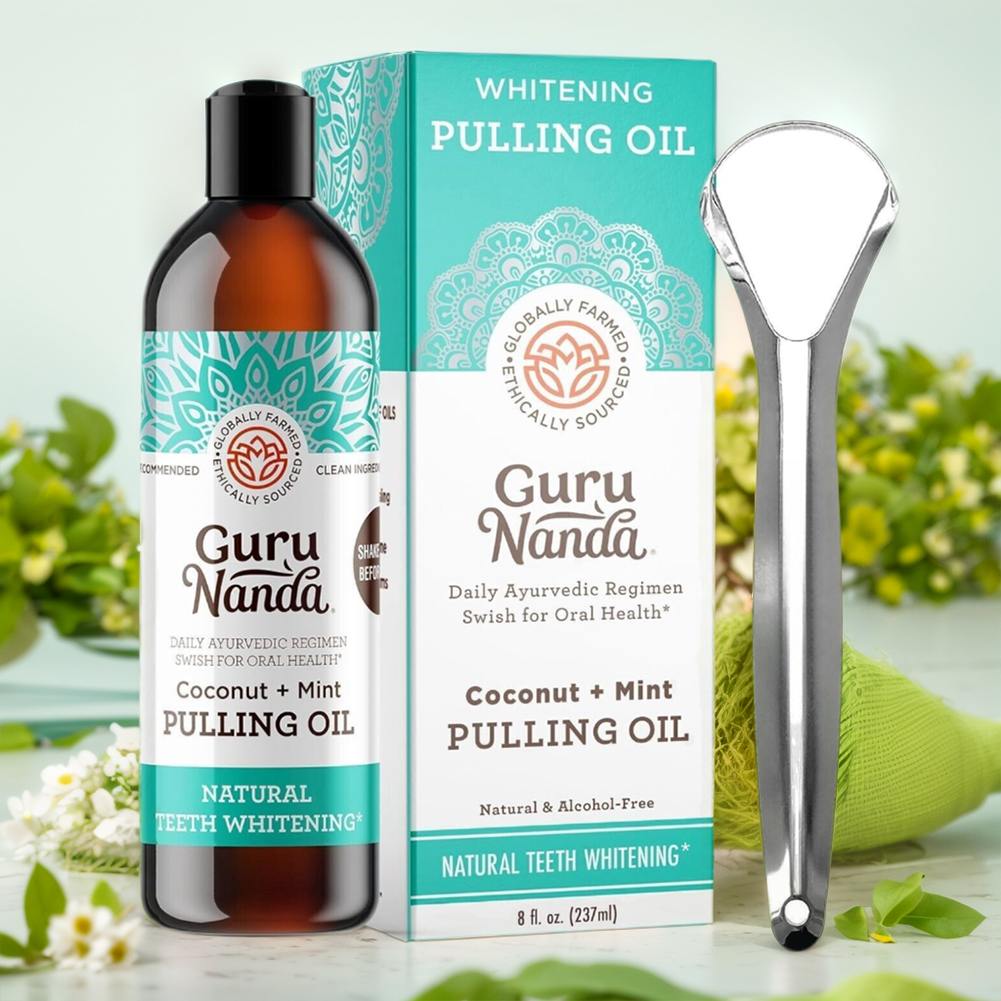 Coconut Mint Pulling Oil Mouth - огляд і ціна Teeth Whitening Oil Pulling