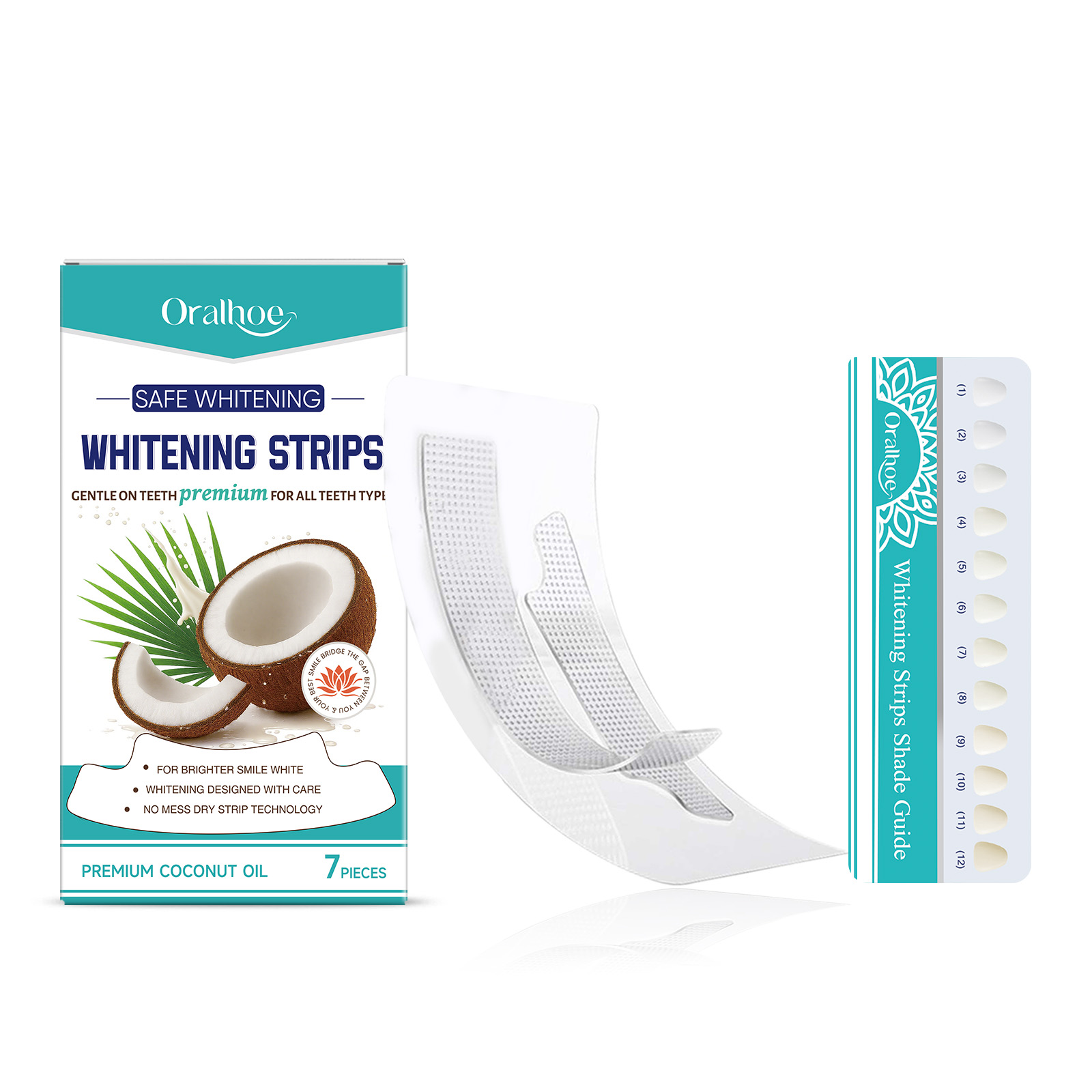 Teeth Whitening Strip Dental B - огляд і ціна Teeth Whitening Yellow Teeth