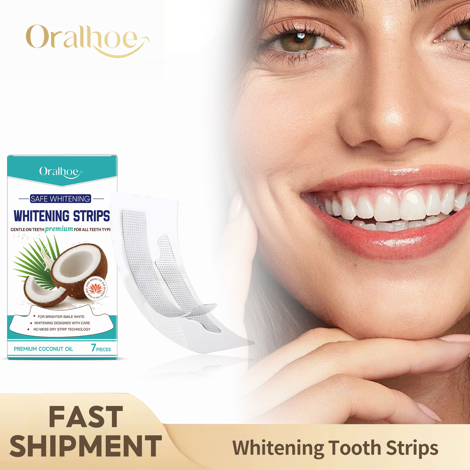 Teeth Whitening Strip Dental B - огляд і ціна Teeth Whitening Yellow Teeth