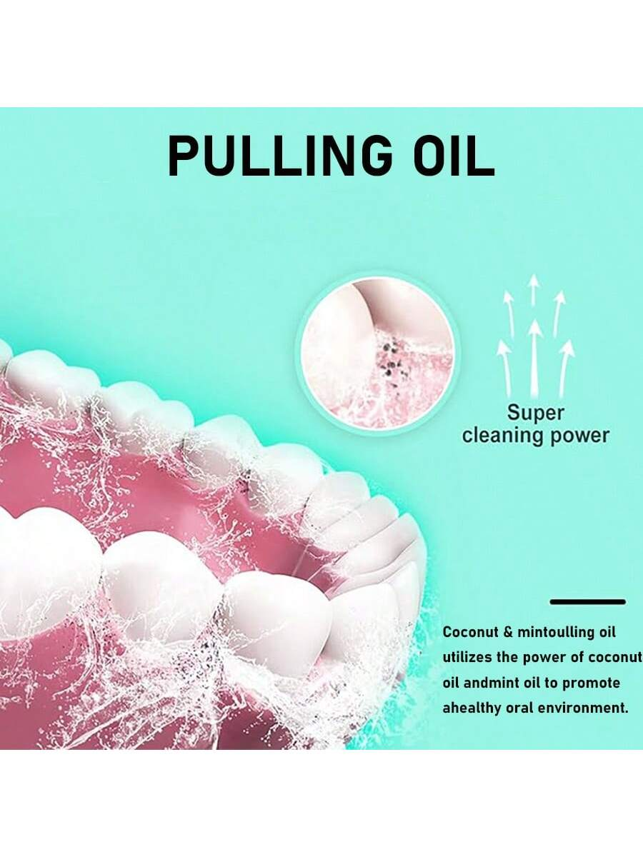 GZE Coconut Oil Pulling with N - огляд і ціна Teeth Whitening Oil Pulling