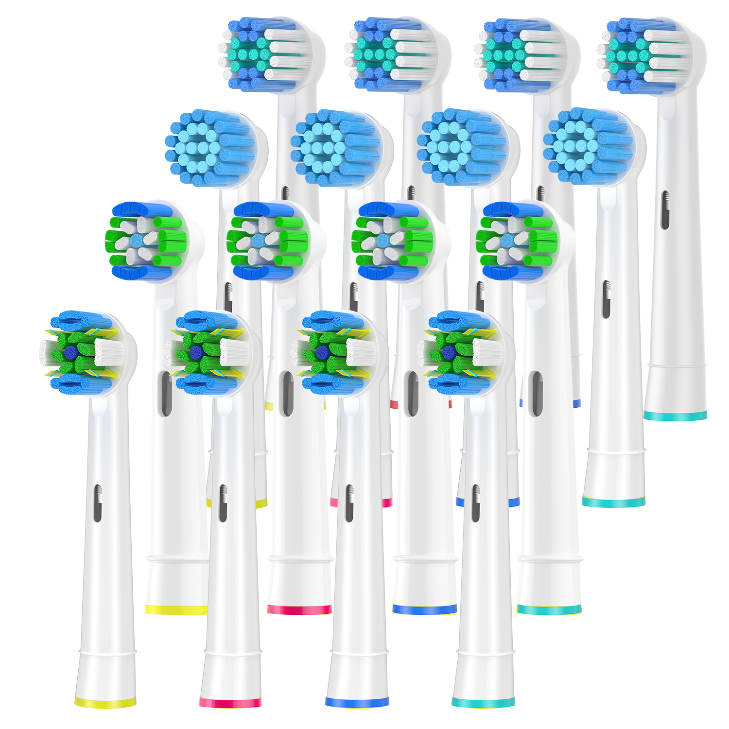 16Pack toothbrush Head Compati - огляд і ціна Teeth Whitening Machine Professional