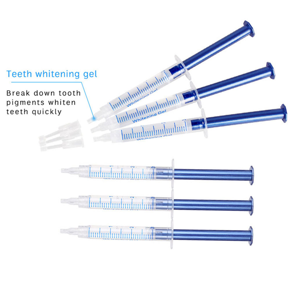 3/6/10 Teeth Whitening Kit Gel - огляд і ціна Led Mouth Tray