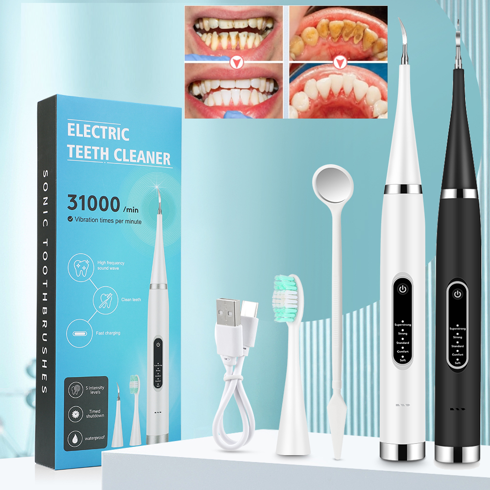 Electric Teeth Cleaner Sonic D - огляд і ціна Teeth Whitening Toothbrush